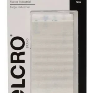 Cinta Adherible VELCRO® Tiras de Sujeción 10.1 x 5 cm, Color Blanco