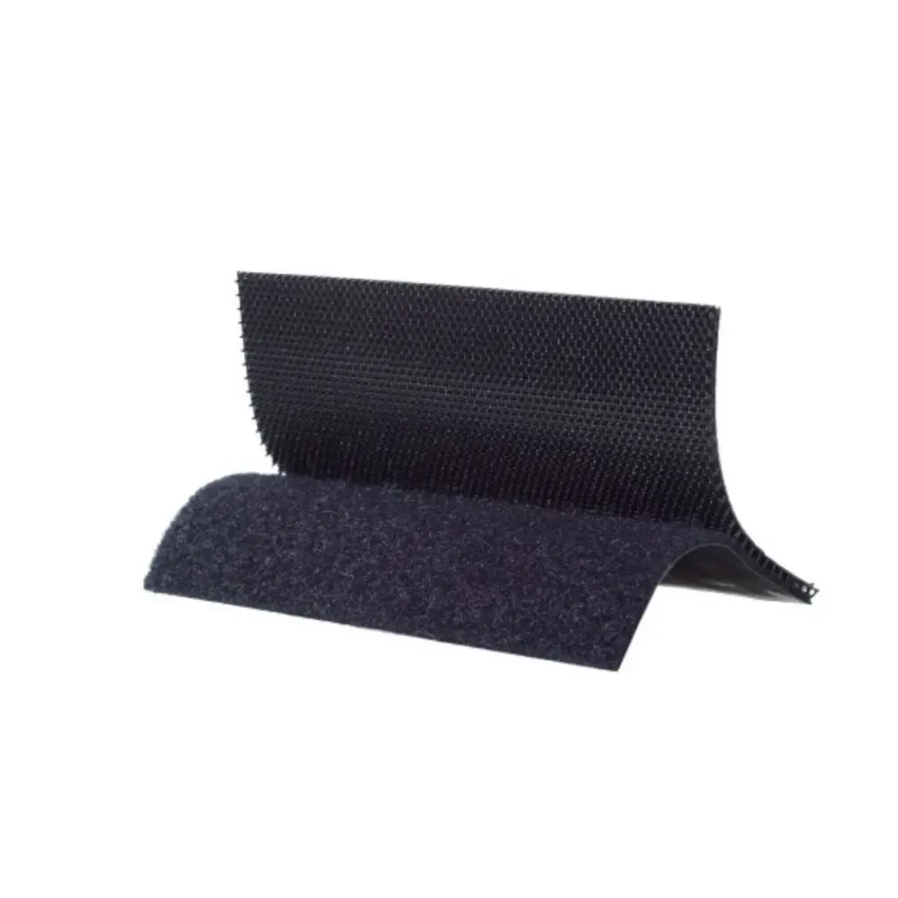 2 Tiras Adheribles VELCRO® Fuerza Extrema Alta Resistencia, Color Negro