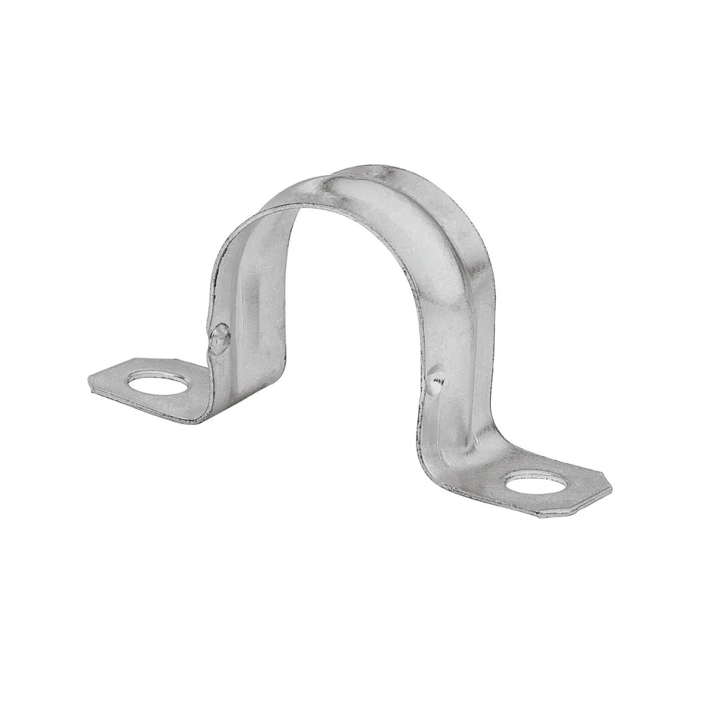 Bolsa c/10 abrazaderas tipo omega 1" p/tubo pared delgada VOLTECK AO-1