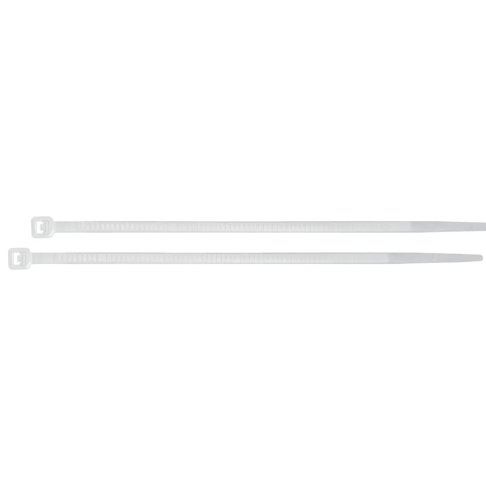Volteck CIN-4025-M Bolsa con 1000 cinchos plásticos 40lb, 250x3.5 mm, naturales