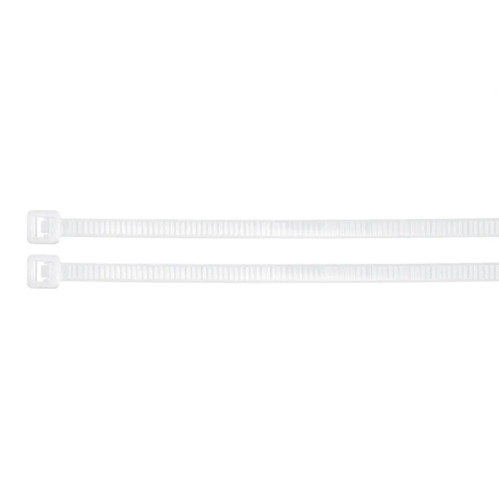 Volteck CIN-5030-M Bolsa con 1000 cinchos plásticos 50lb, 300x4.5 mm, naturales