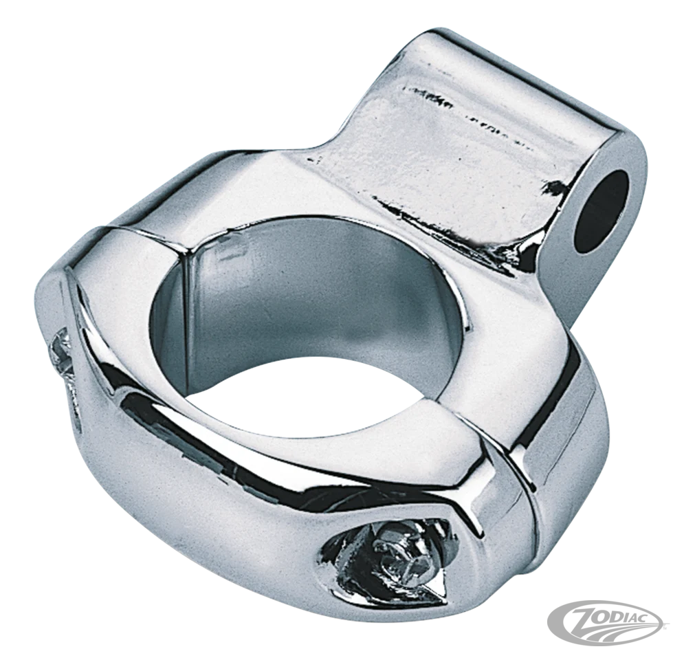 Abrazadera De Espejo Tipo Miller 1" (25 Para Harley-Davidson Zodiac (Genuine Zodiac Products)