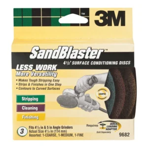 DISCO DE LIJADO DE SUPERFICIE DE 4,5" 3M