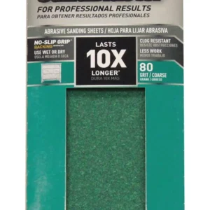 Sandpr 3-2/3" de ancho, 80 g, paquete de 6 3M