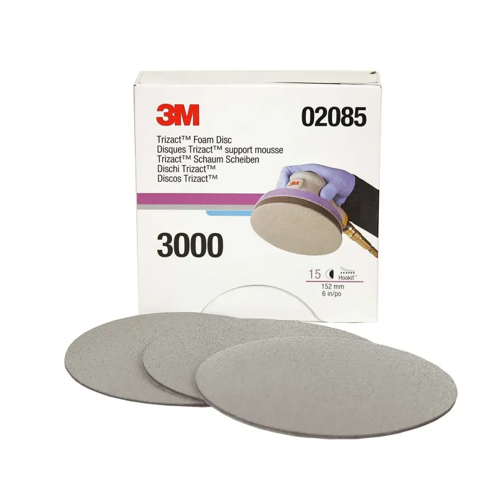 3M Trizact 3000 - Disco Lija Orbital Trizact Hookit™ 3M P3000 3M®