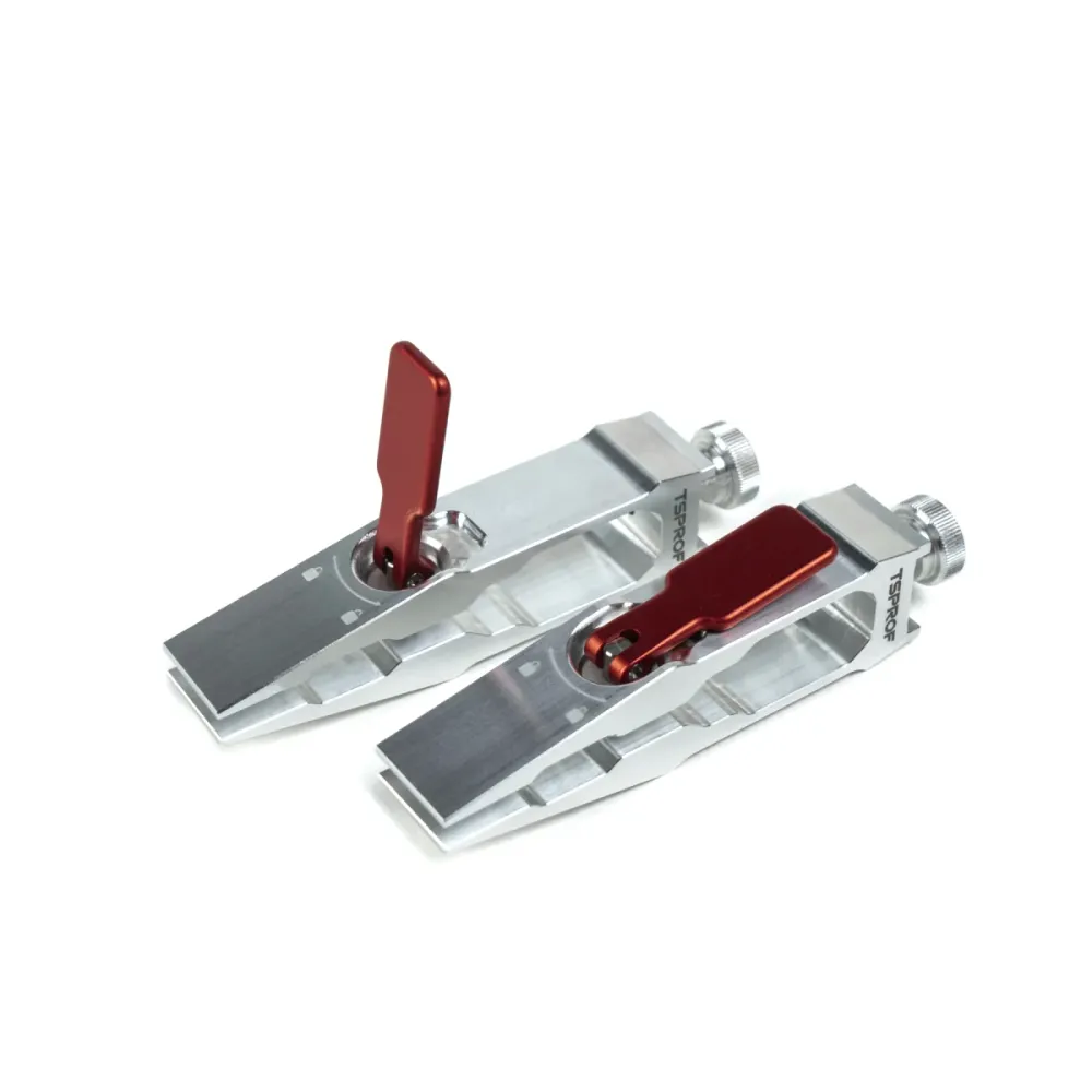 Abrazaderas TSPROF Quick, rojas