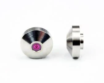 Acculine - 1-11007-004 Orificio Ruby WaterJet de 0,004 pulgadas