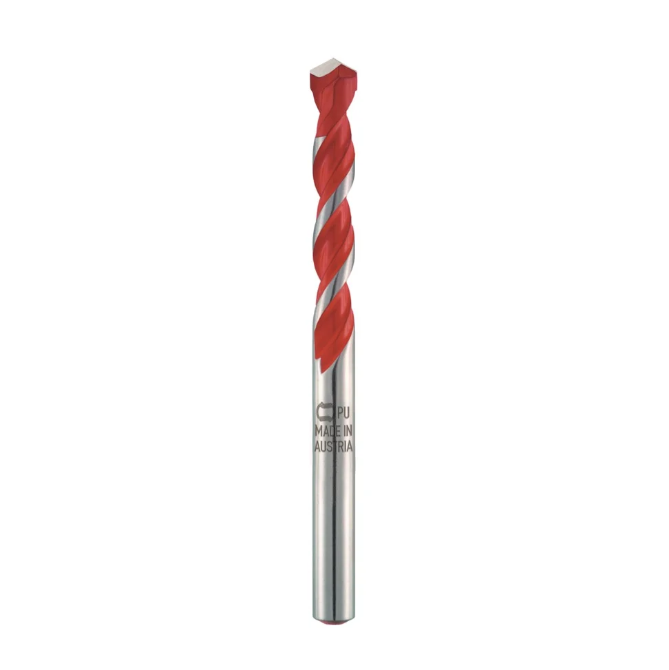 Alpen Profi Multicut PM Broca multiusos de metal duro, 6,0 x 100 mm