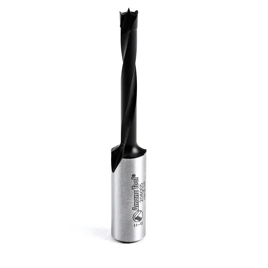Amana - A206005 Broca perforadora de punta Brad con punta de carburo Ditec de alto rendimiento de 5 mm R/H 70 mm