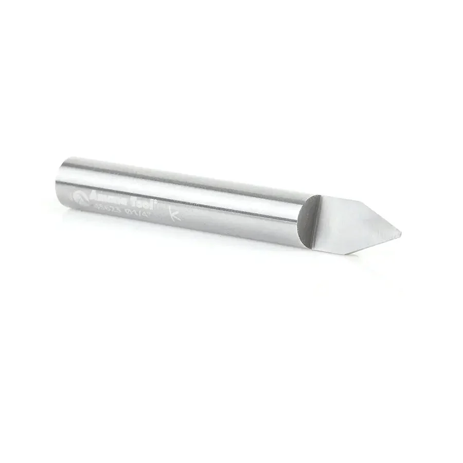 Amana - A45623 Broca enrutadora de grabado con punta de 0,042 pulgadas