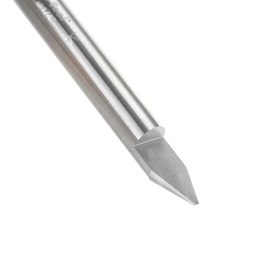 Amana - A45623 Broca enrutadora de grabado con punta de 0,042 pulgadas