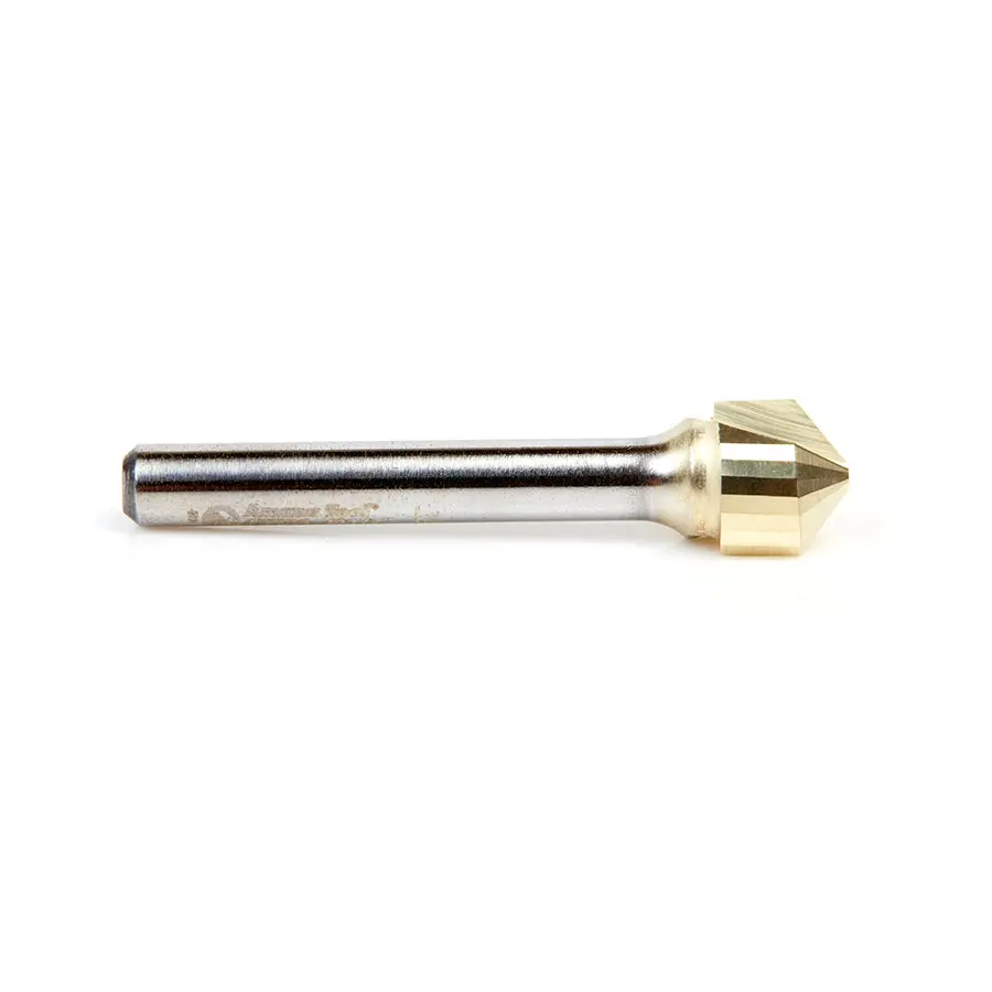 Amana - A45724 Broca para ranurar en V con diámetro de corte de 1 pulgada