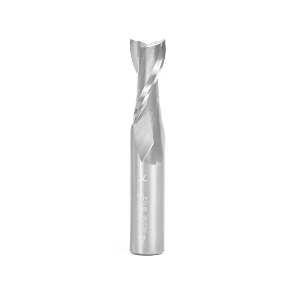 Amana - A46336 Broca enrutadora de inmersión en espiral de 2 flautas con diámetro de corte de 1/2"