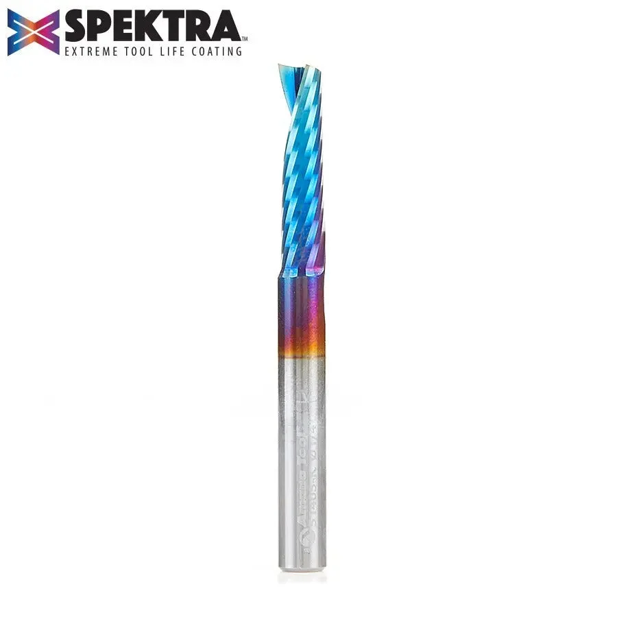 Amana - A51405-K Broca fresadora Spektra de corte ascendente de 1/4" de diámetro