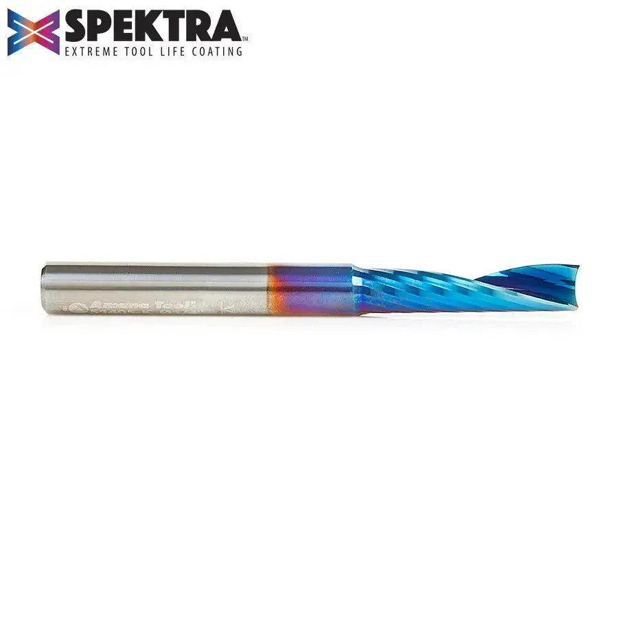 Amana - A51405-K Broca fresadora Spektra de corte ascendente de 1/4" de diámetro