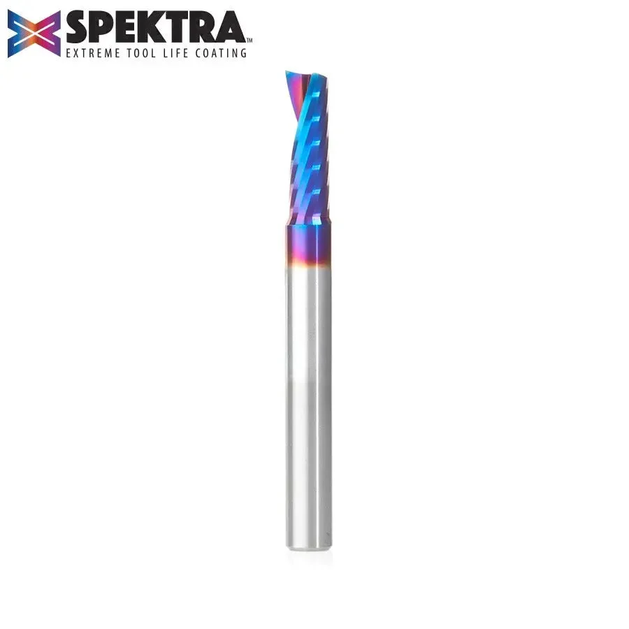 Amana - A51421-K Broca fresadora Spektra de corte ascendente de 1/4" de diámetro