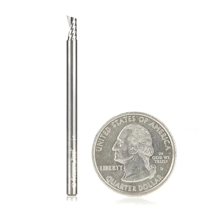 Amana - A51443 Broca enrutadora de corte ascendente de 1/8" de diámetro