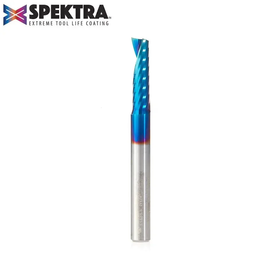 Amana - A51444-K Broca fresadora Spektra de corte ascendente de 1/4" de diámetro