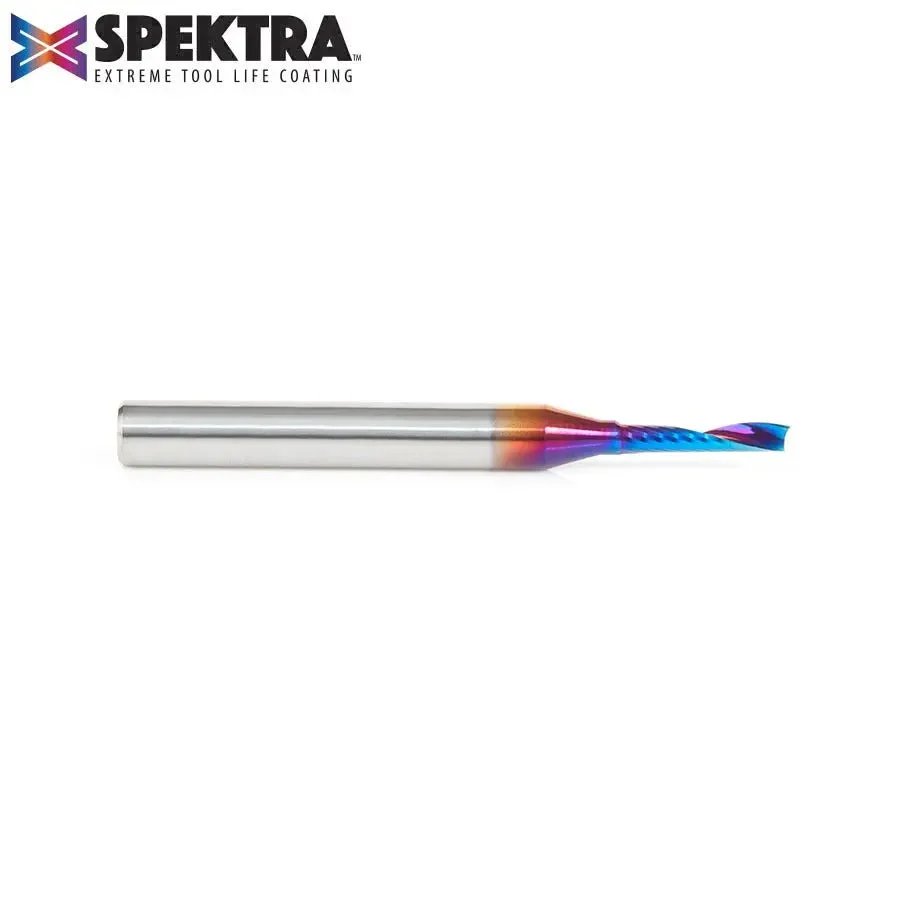 Amana - A51445-K Broca enrutadora Spektra de corte ascendente de 1/8" de diámetro de corte