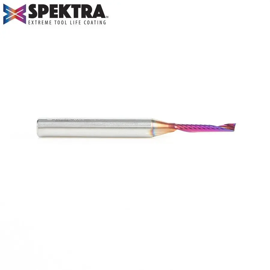 Amana - A51446-K Broca enrutadora de corte ascendente Spektra de 1/8" de diámetro de corte