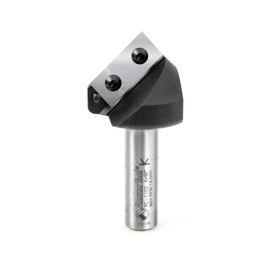 Amana - RC-1102 Broca para ranurar en V con diámetro de corte de 1 1/2" y inserto