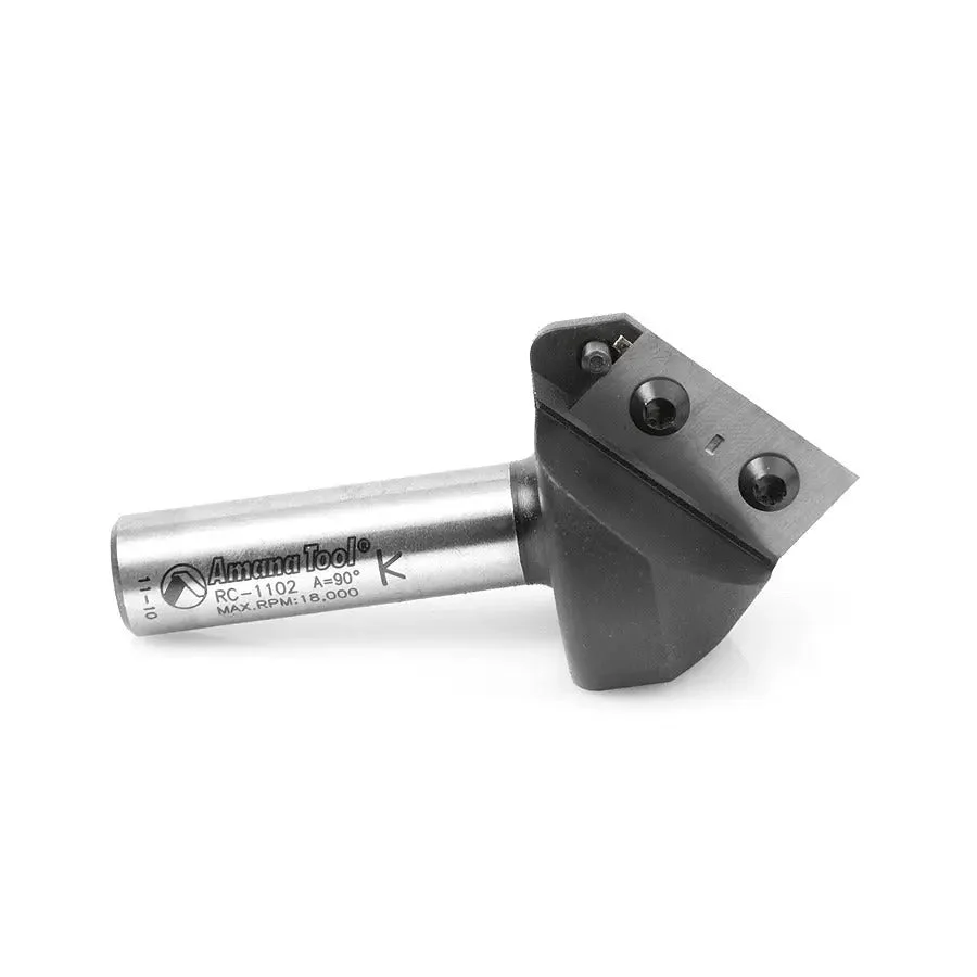 Amana - RC-1102 Broca para ranurar en V con diámetro de corte de 1 1/2" y inserto