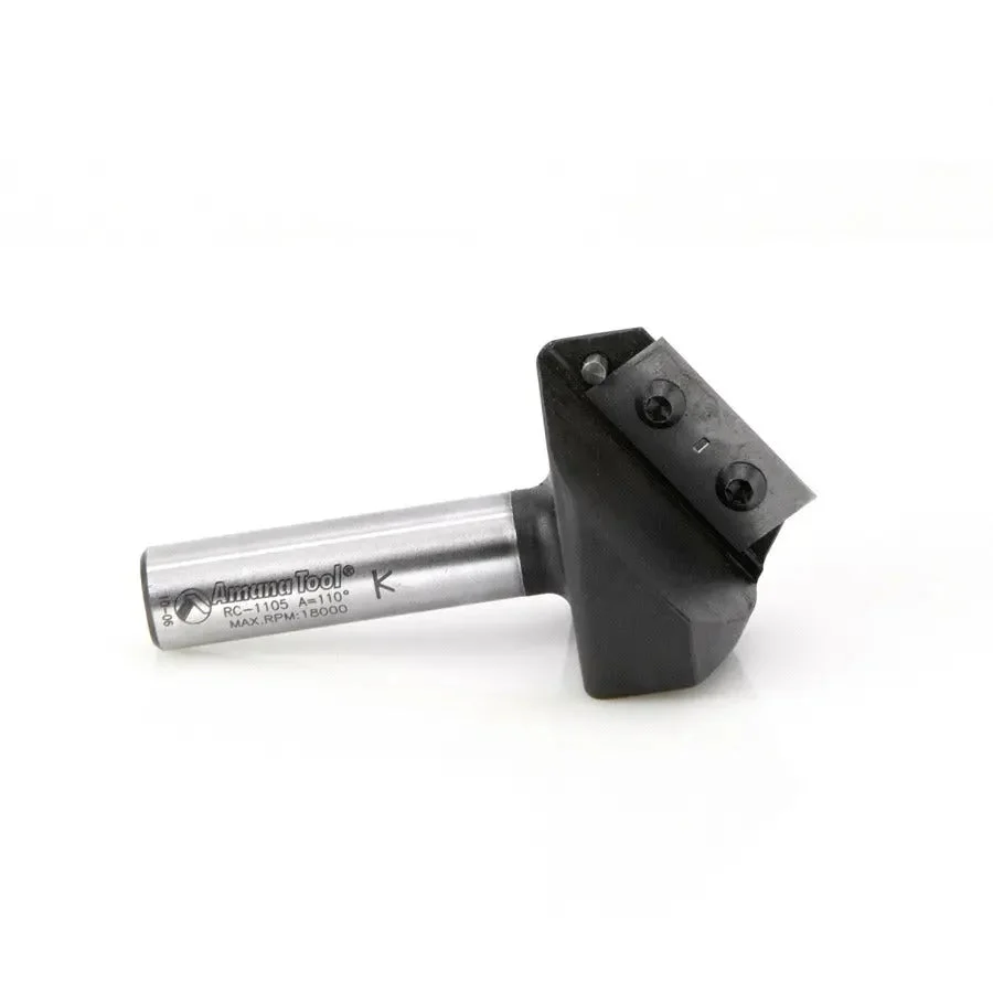 Amana - RC-1105 Broca para ranurar en V con diámetro de corte de 1 3/4" y inserto