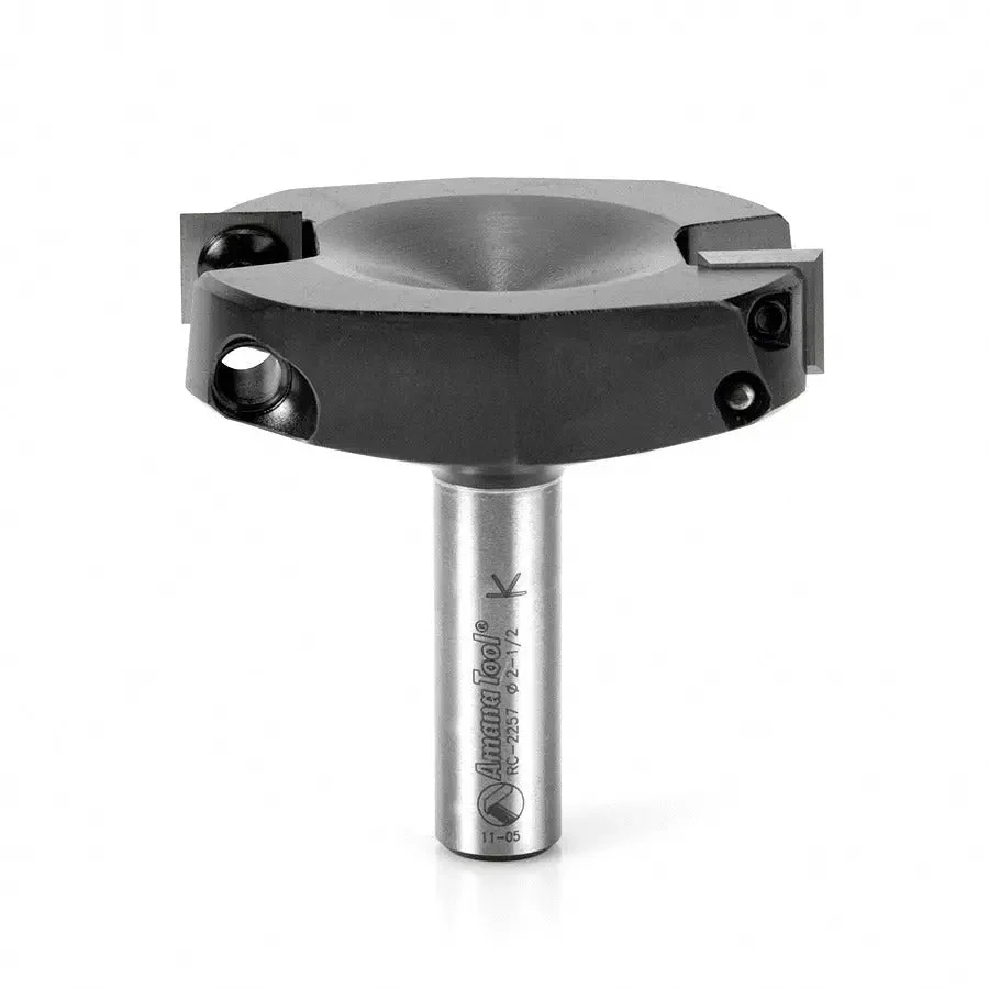 Amana - RC-2257 Broca enrutadora cortadora de inserción de superficie de 2 1/2"