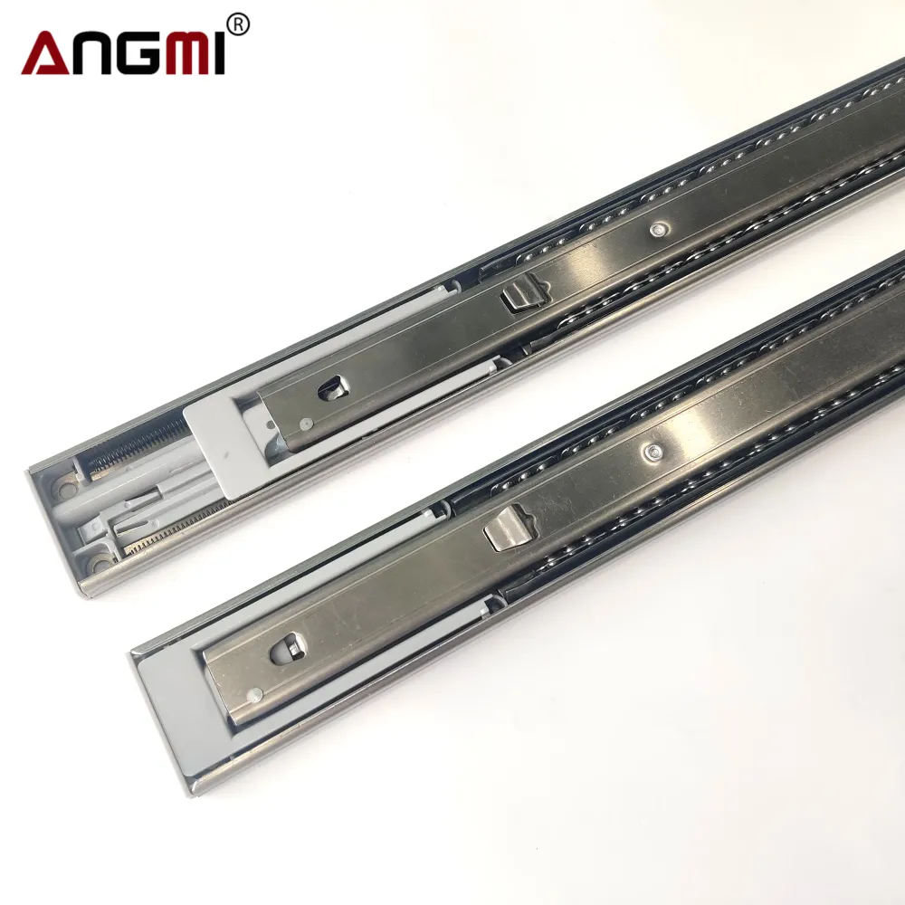 Correderas telescopicas cierre lento 45mm x 450 mm por 20 pares angmi