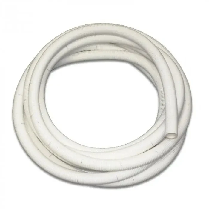 AXYZ - 020689-50 Manguera de recolección de polvo para aspiradora blanca de 2"
