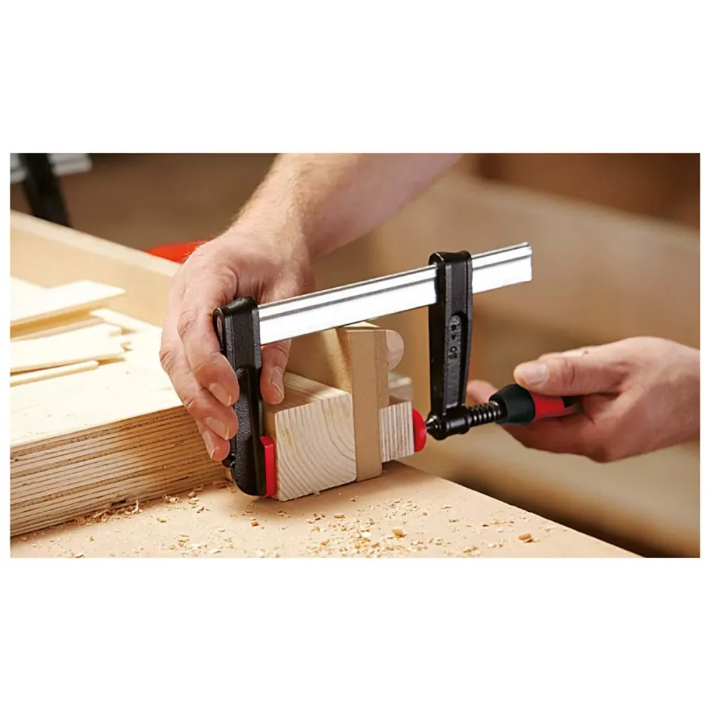 Bessey TP100S12BE-2K - Tornillo de apriete con mango bicomponente Bessey TPNBE1000/120