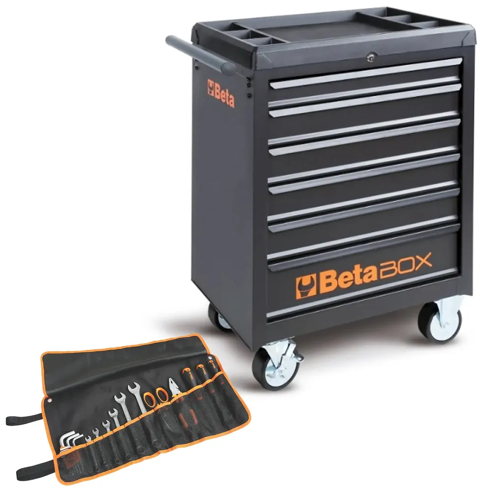 Caja de herramientas Beta C04 CAJA- + Obsequio