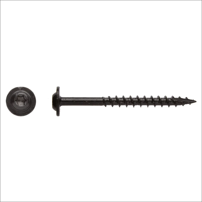 Tornillo de cabeza cónica SCW STR BK 10 x 2-1/2" Big Timber