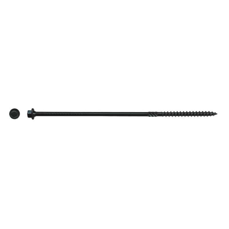 TORNILLO HEXAGONAL PARA TIMB, NEGRO, 17 X 7" Big Timber