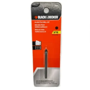 3/16” X 2-1/4” TILE BIT - BLACK & DECKER (16901S) BLACK AND DECKER