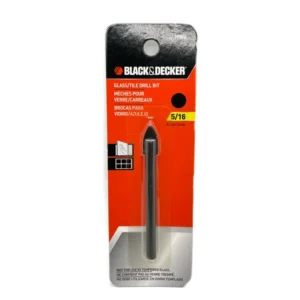 5/16*X 3*GLASS BIT - BLACK & DECKER (16903S) BLACK AND DECKER
