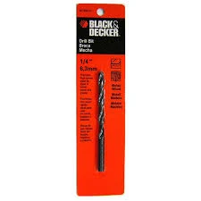 Brocas de Acero Rápido Metal - Madera Black and Decker