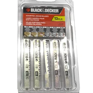 13PCS JIG SAW BLADES - BLACK & DECKER (75-639)