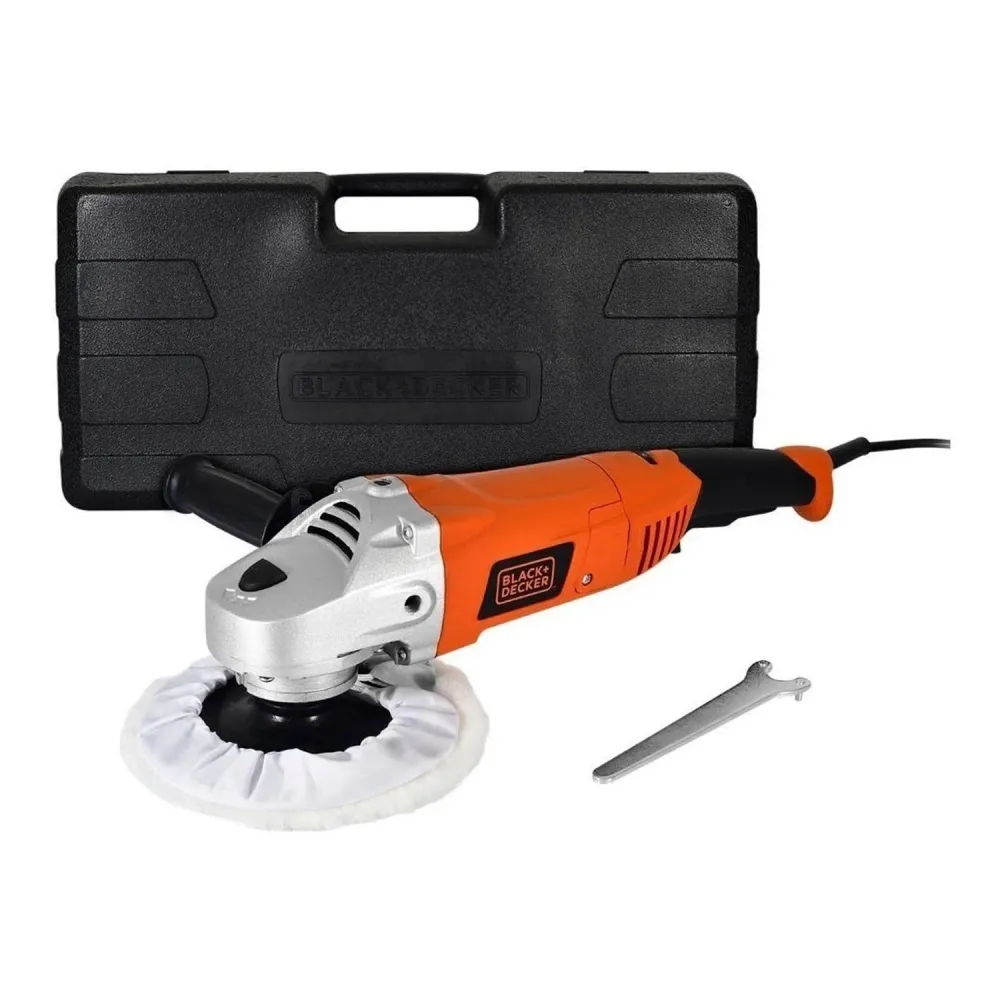 (WP1500K-B3) PULIDORA PORTATIL PROFESIONAL 7 PLG. 1300W BLACK & DECKER