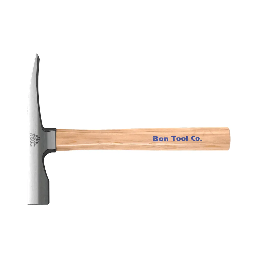 Bon® Martillo de ladrillo - Acero de la ciudad - Mango de madera