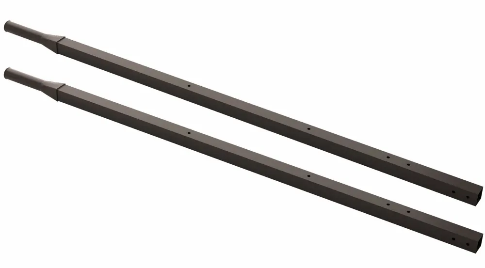 Mangos de repuesto Bon® Steel para carretillas de calidad profesional (par)