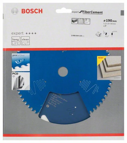 BOSCH Hoja de sierra circular Ø exterior 190 mm Número de dientes 4 TCG ( 8000342217 )