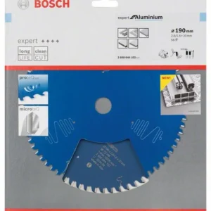 BOSCH Hoja de sierra circular Ø exterior 190 mm Número de dientes 56 HLTCG ( 4000815470 )