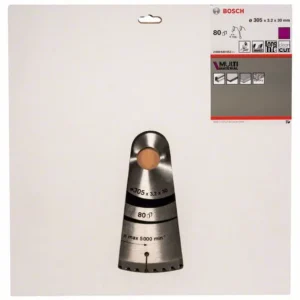 BOSCH Hoja de sierra circular Ø exterior 305 mm Número de dientes 80 HLTCG ( 4000909153 )