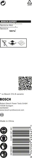 Broca cerámica BOSCH Expert HardCeramic HEX-9 Ø 6 mm longitud total 90 mm (4000909790)