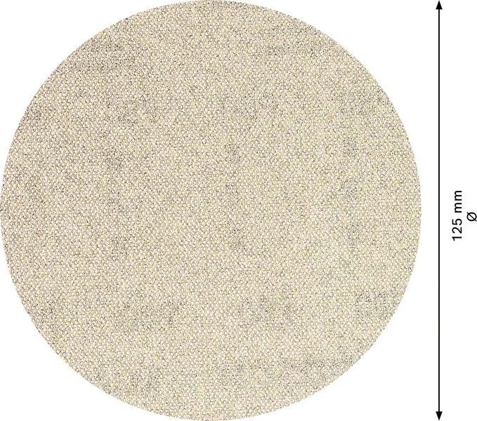 Disco de lija de malla BOSCH Expert M480 125 mm grano 80 (4000844852)