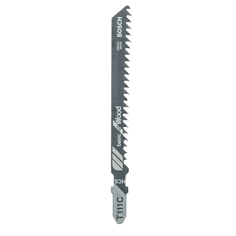 Hoja de sierra caladora para madera T111C Bosch