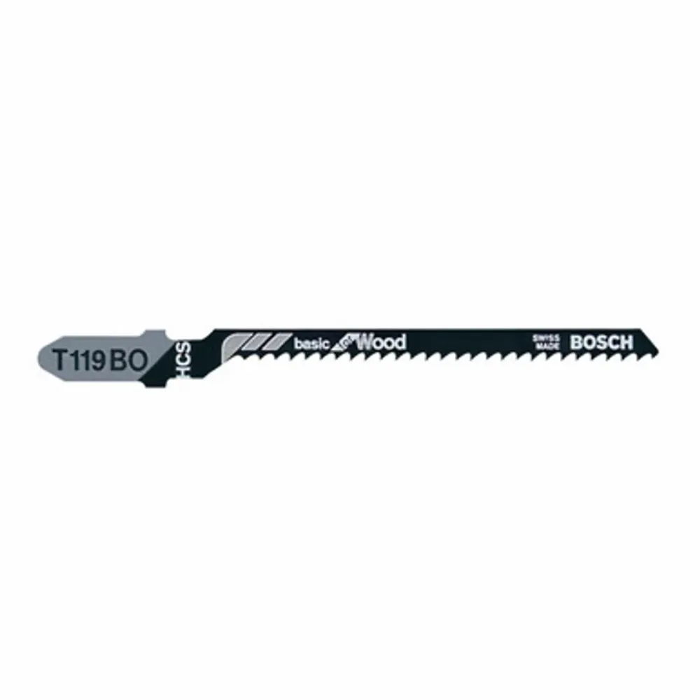 Hoja de sierra caladora para madera T119BO Bosch