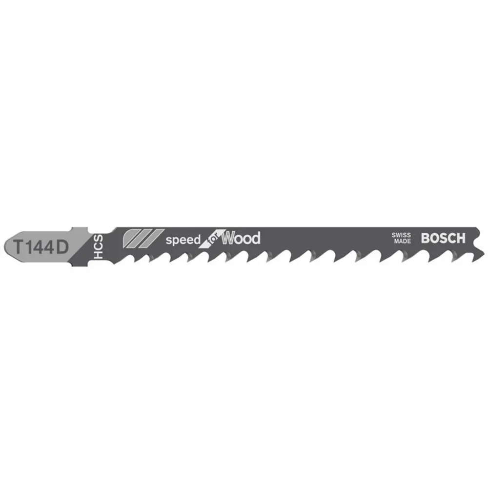 Hoja de sierra caladora para madera T144D Bosch