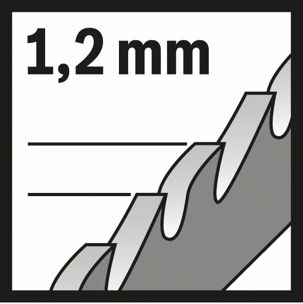 Hoja de sierra de calar BOSCH T 321 AF longitud total 132 mm ( 8000345987 )